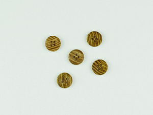 Acacia wood buttons